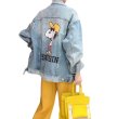 画像2: Aged Snoopy retro denim jacket G-jean 　レトロスヌーピーデニムジャケットGジャン (2)