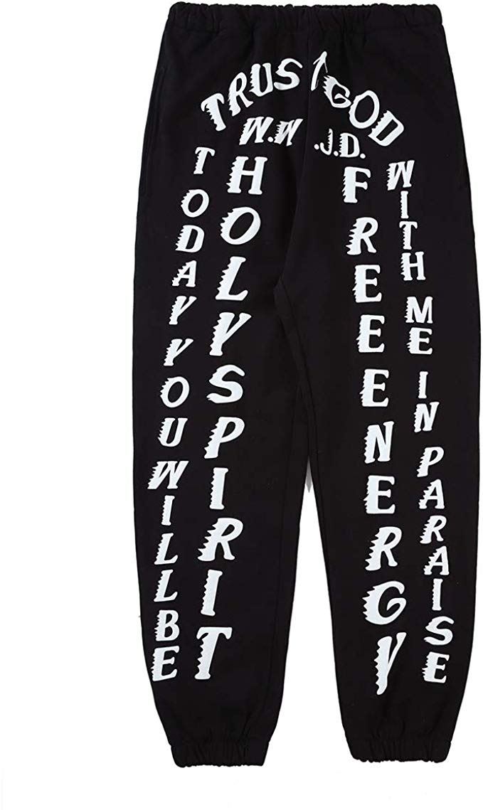 NAGRI Kanye West Kardashian Holy Spirit Trousers Lounge Sweatpants