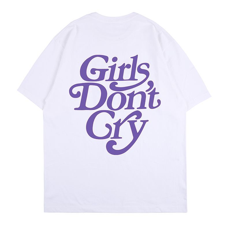 girls don't cry Tシャツ　紫　L レアverdy
