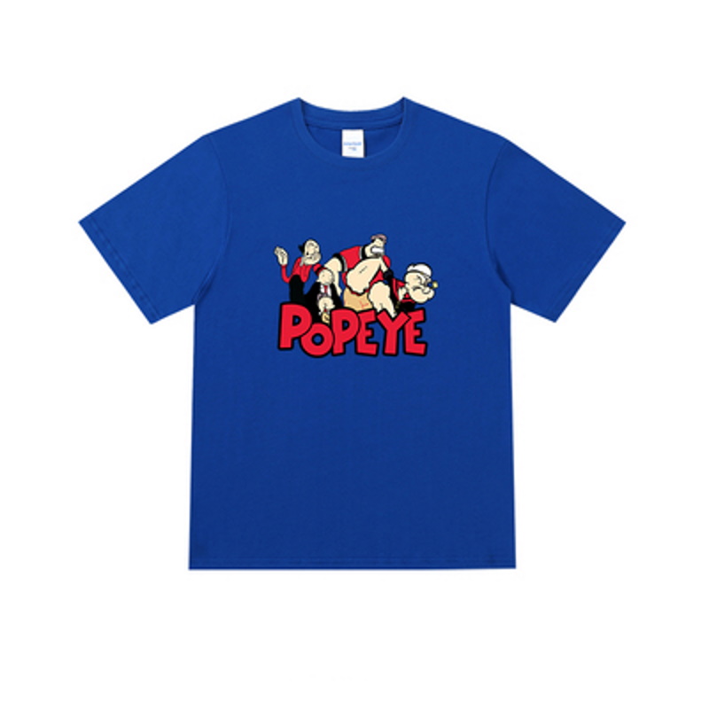 Popeye Short Sleeve T-shirt ユニセックス 男女兼用 ポパイ半袖Tシャツ