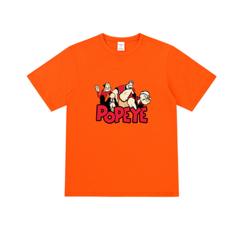 Popeye Short Sleeve T-shirt ユニセックス 男女兼用 ポパイ半袖T