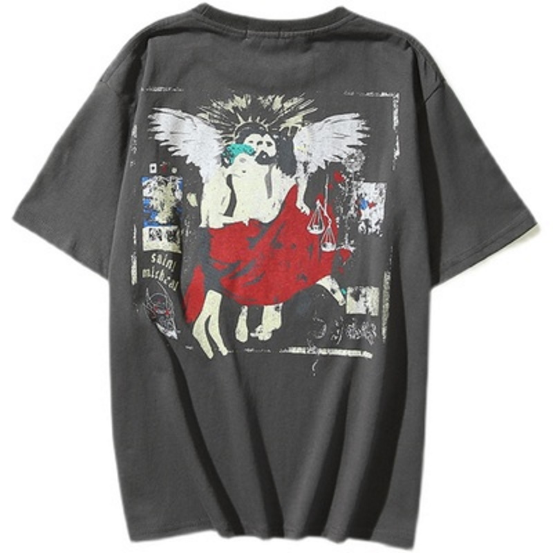 Saint Michael sleeve t-shirts ユニセックス 男女兼用セントマイケル