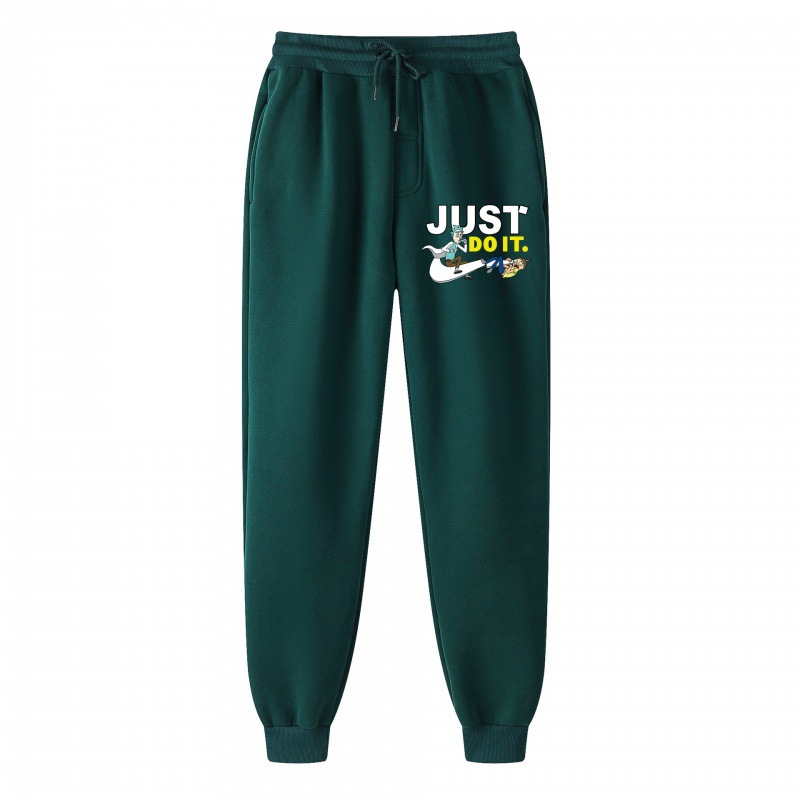 Unisex Rick and Morty just do it Broken Nike Sweat Pants ユニ