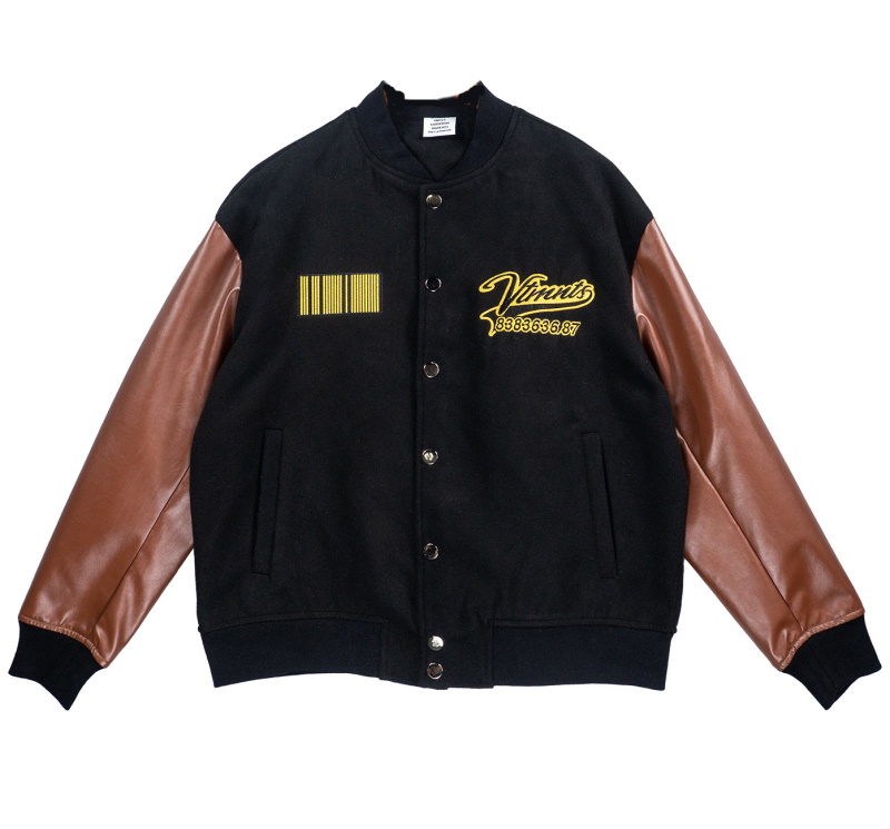 YTMNTS logo print jacket baseball uniform jacket blouson ユニセッ